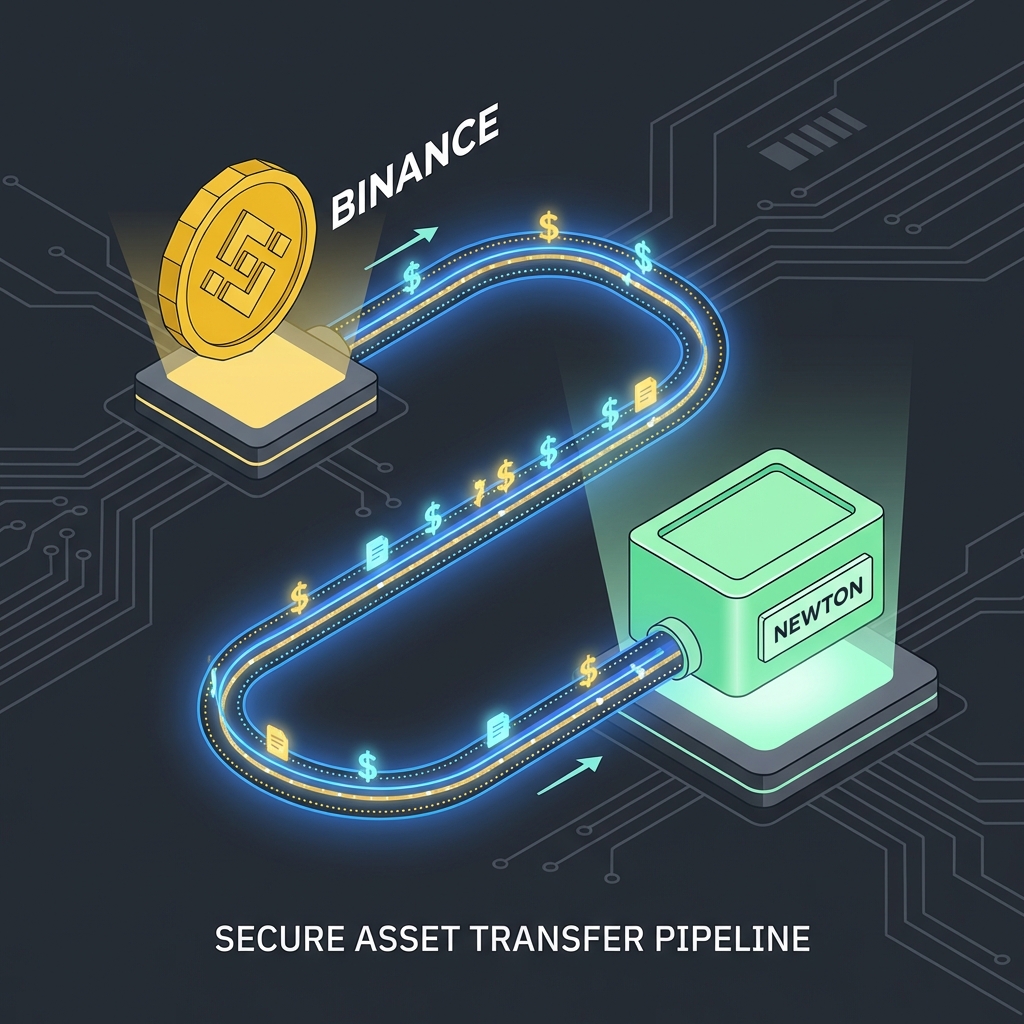 How to Transfer Crypto from Binance to Newton (The Cheap Way)
